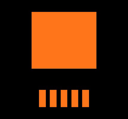 LP3881ES-1.5/NOPB Footprint