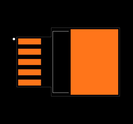 LP3882ESX-1.2/NOPB Footprint