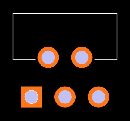 LP3892ET-1.2/NOPB Footprint