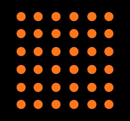 LP3954TL/NOPB Footprint