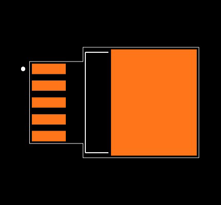 LP3965ES-2.5/NOPB Footprint