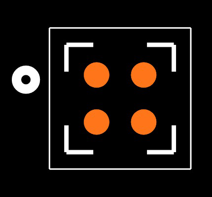 LP3990TLX-0.8/NOPB Footprint