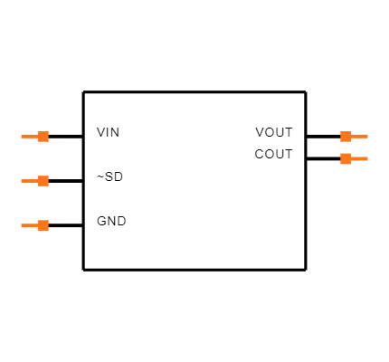 LP3992IMF-1.5/NOPB Symbol