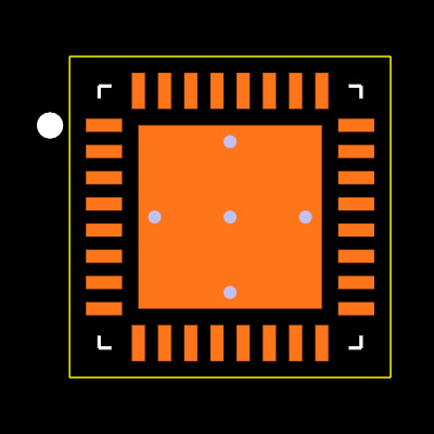 LP5864MRSMR Footprint