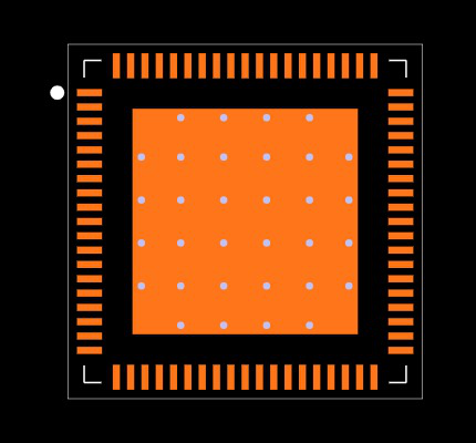 LP5890RRFR Footprint