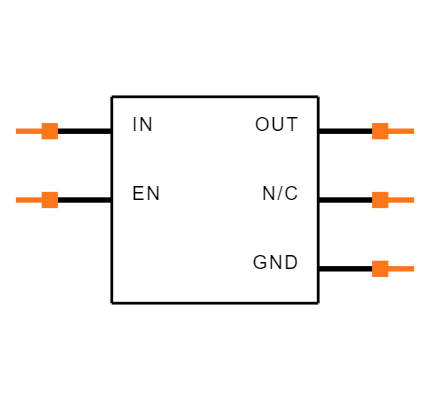 LP5907MFX-4.5/NOPB Symbol