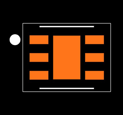 LP5912-1.1DRVT Footprint