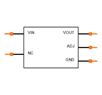 LP8340ILDX-ADJ/NOPB Symbol