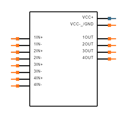LT1014DIDW Symbol