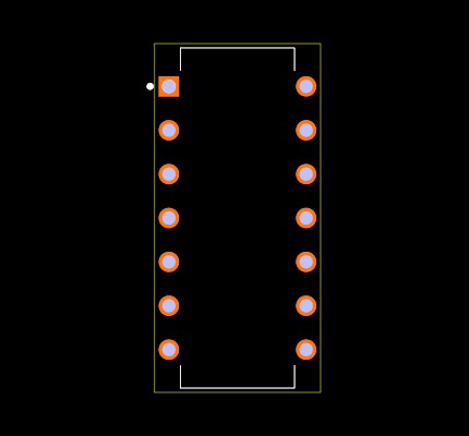 LT1014DIN Footprint