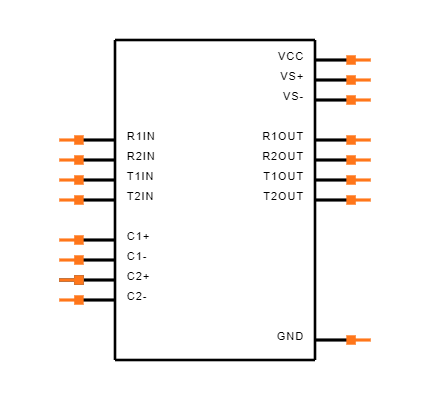 MAX232DW Symbol