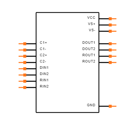 MAX232EINE4 Symbol