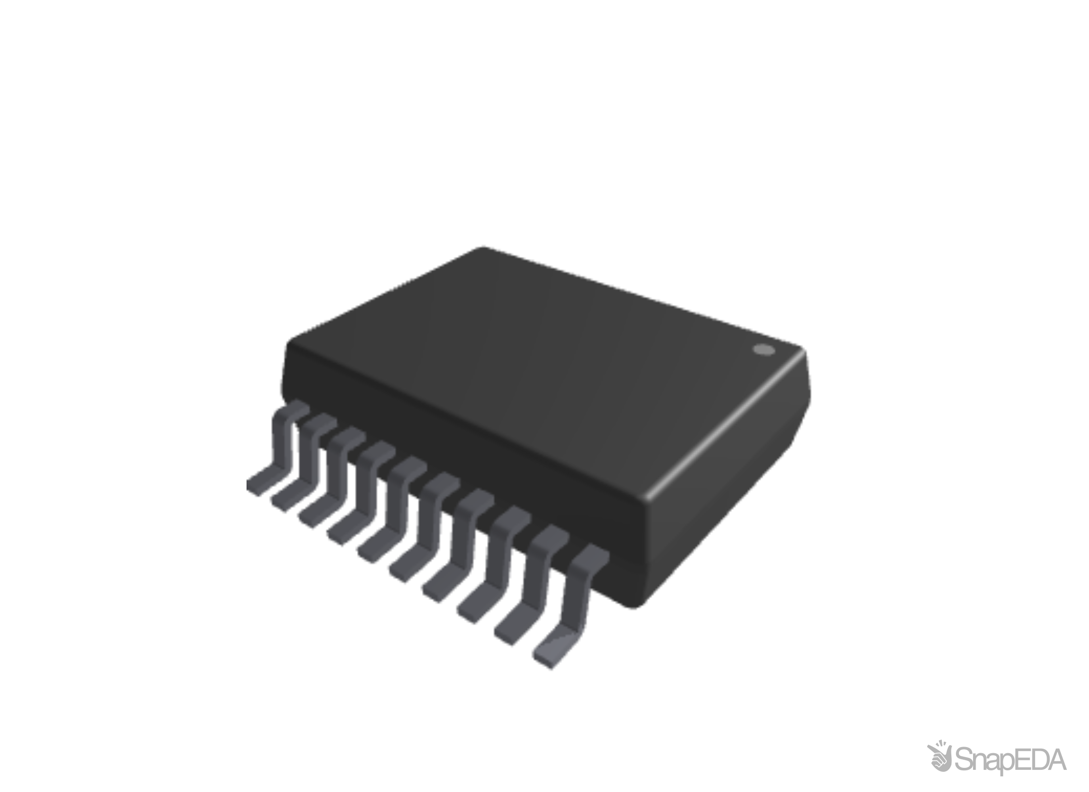 MAX3222EIDB 3D Model