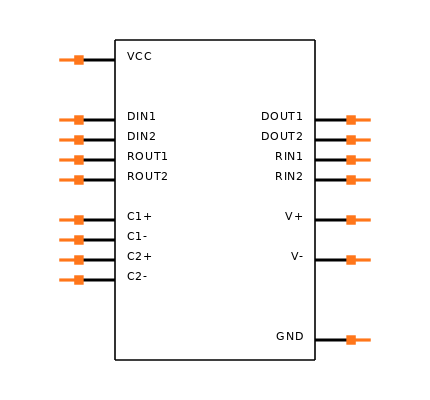 MAX3232IPWRG4 Symbol