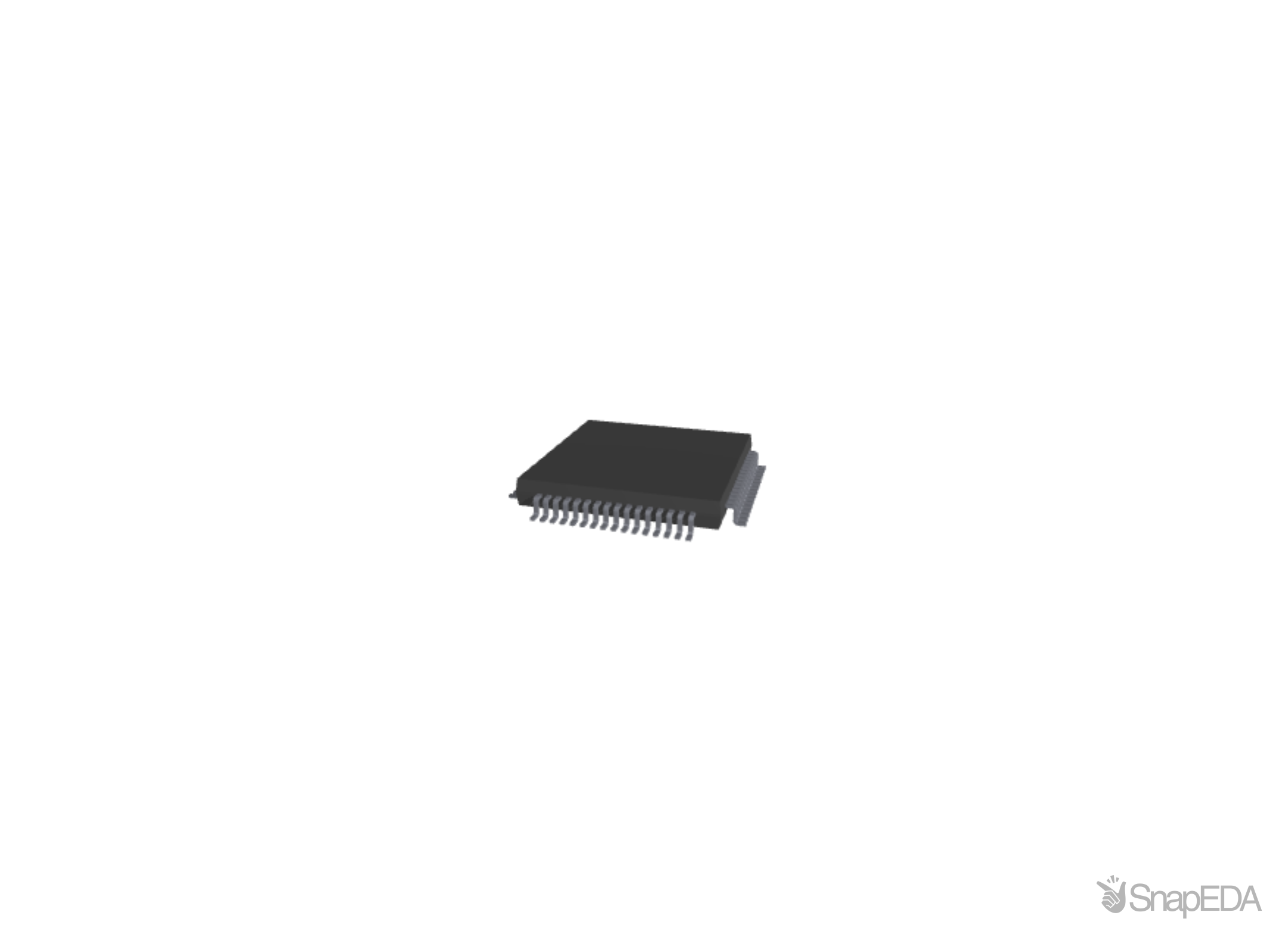 MSP430F147IPM 3D Model