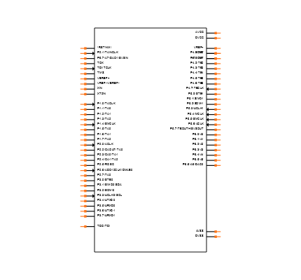 MSP430F169IPMR Symbol