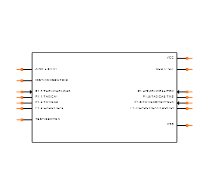 MSP430F2011IPW Symbol
