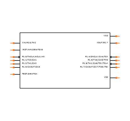 MSP430F2011TPW Symbol
