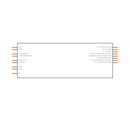 MSP430F2012TRSAT Symbol