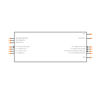 MSP430F2013TPW Symbol