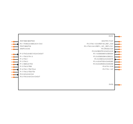 MSP430F2132IPWR Symbol