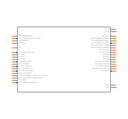 MSP430F2274TRHAR Symbol