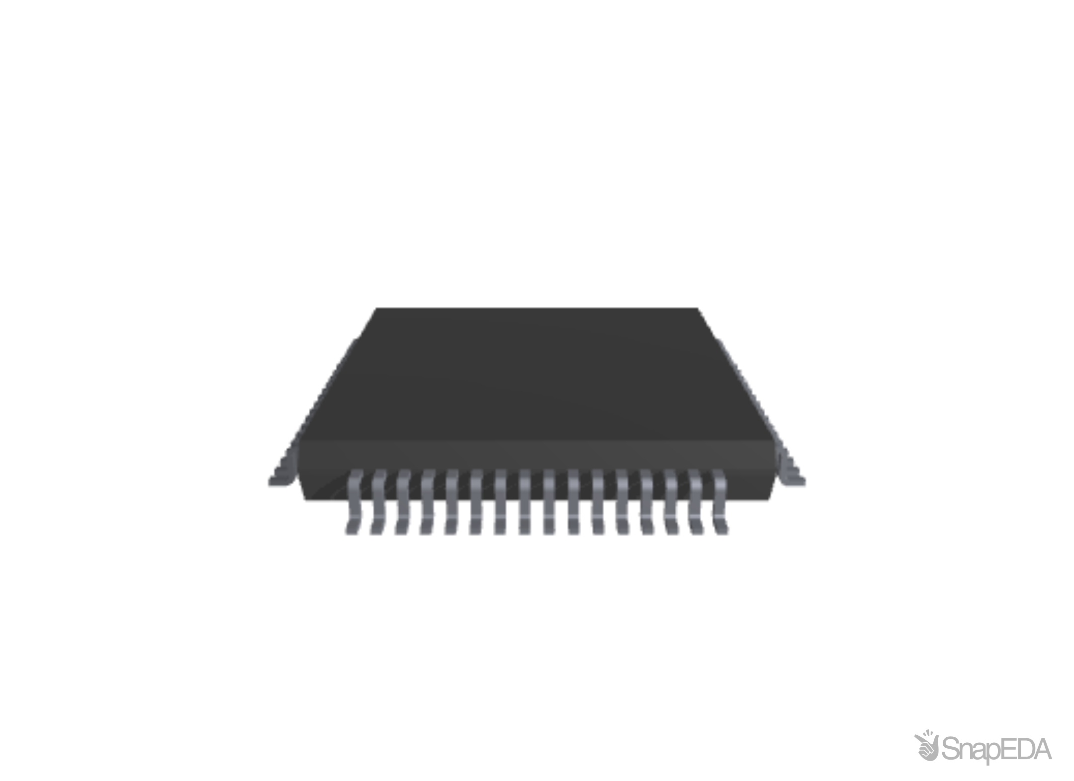 MSP430F2619TPM 3D Model