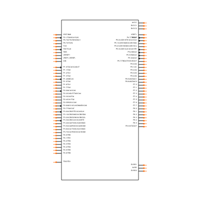 MSP430F2619TPN Symbol