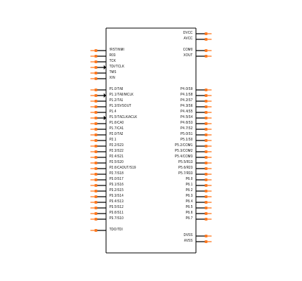 MSP430F412IPMR Symbol