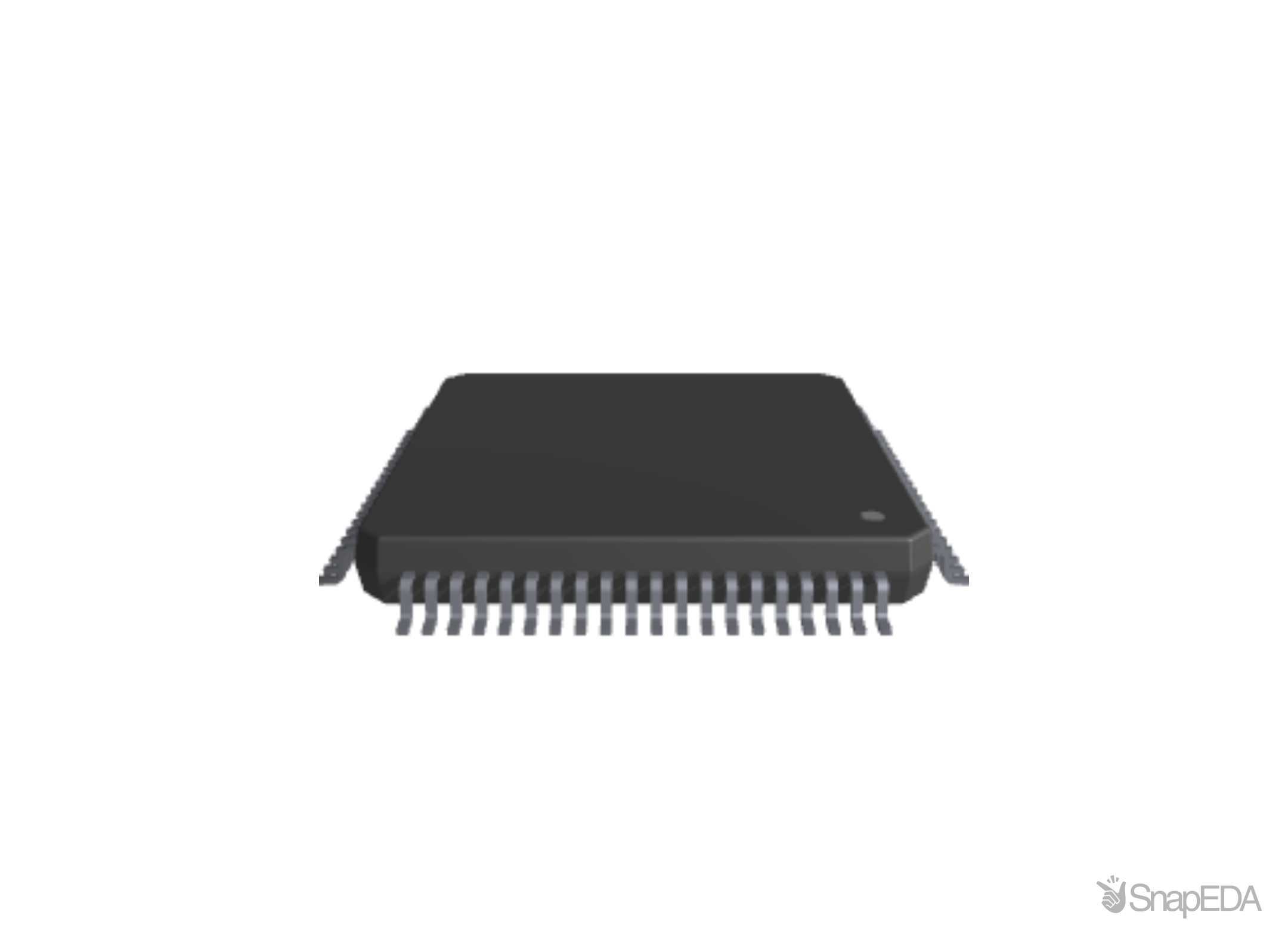MSP430F435IPN 3D Model