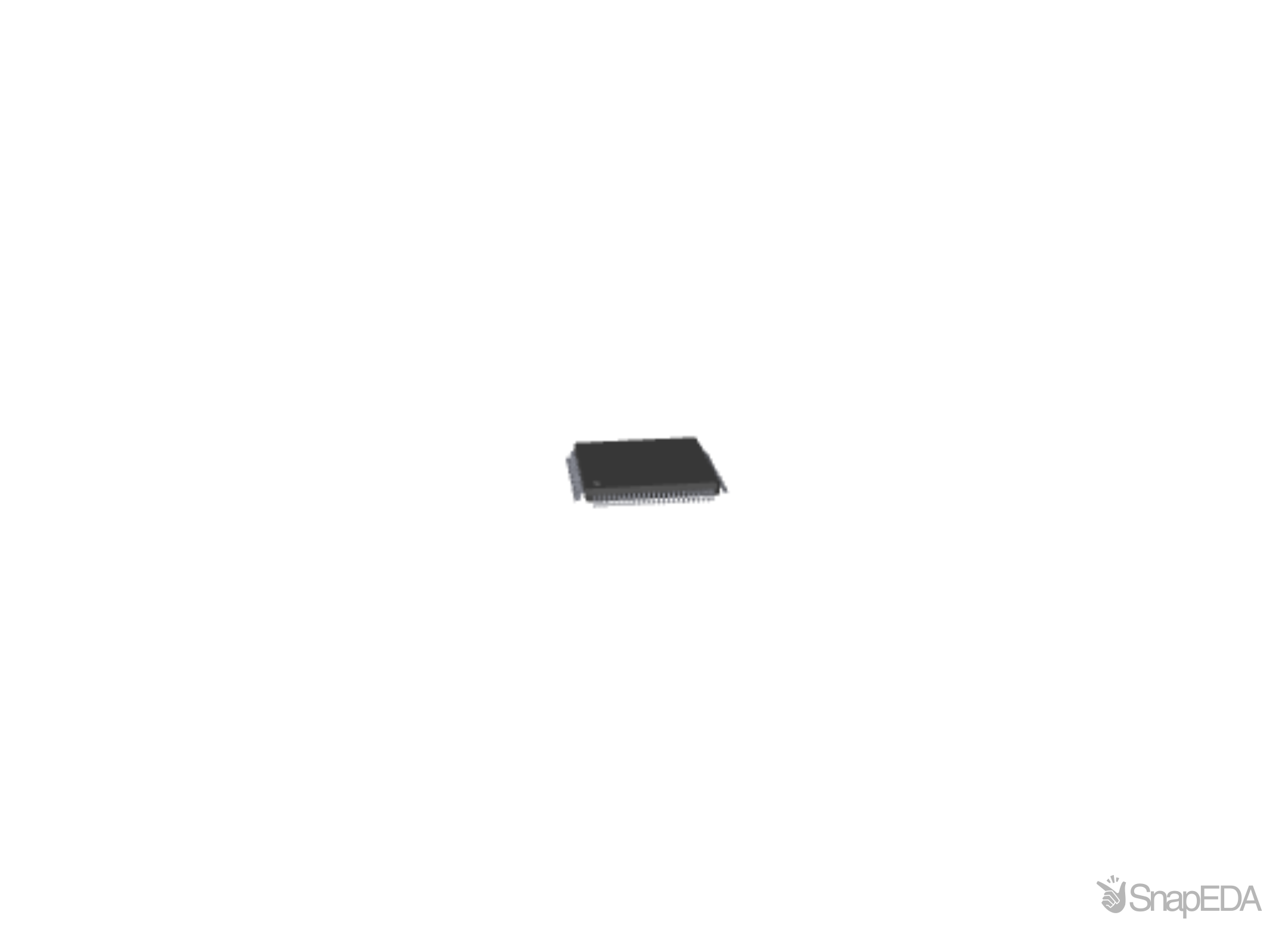 MSP430F449IPZ 3D Model