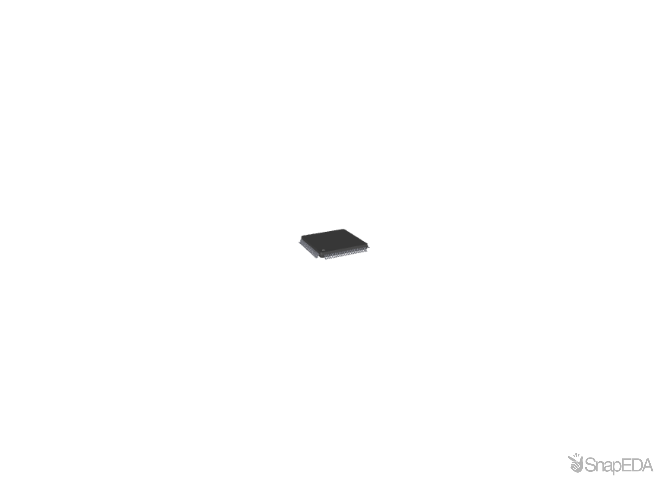 MSP430F47167IPZR 3D Model