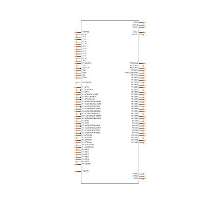 MSP430F47177IPZ Symbol