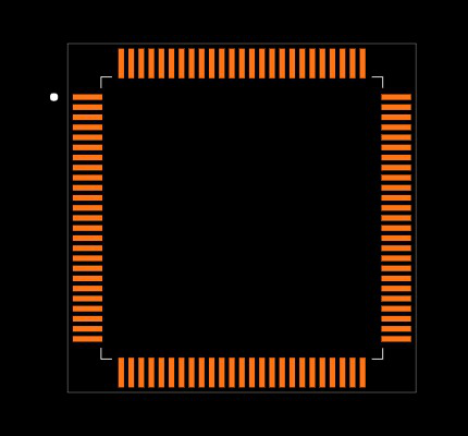 MSP430F4793IPZ Footprint