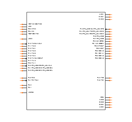 MSP430F5308IPT Symbol