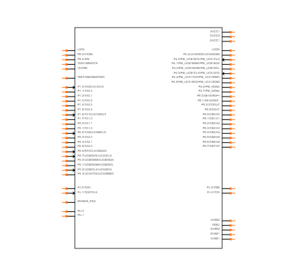 MSP430F5308IRGCR Symbol