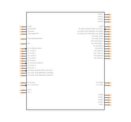 MSP430F5310IRGZR Symbol