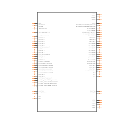 MSP430F5329IPN Symbol