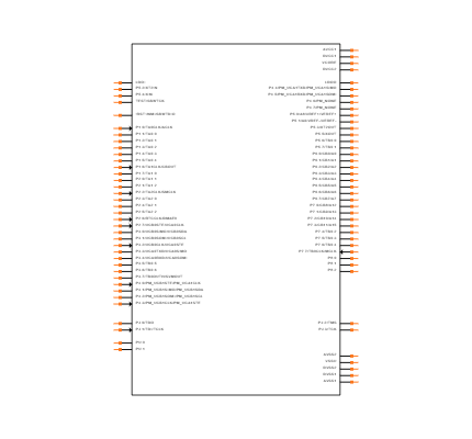MSP430F5329IPNR Symbol