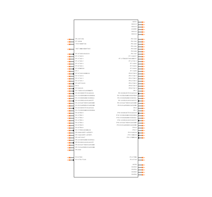 MSP430F5419AIPZR Symbol
