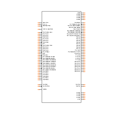 MSP430F5435IPNR Symbol