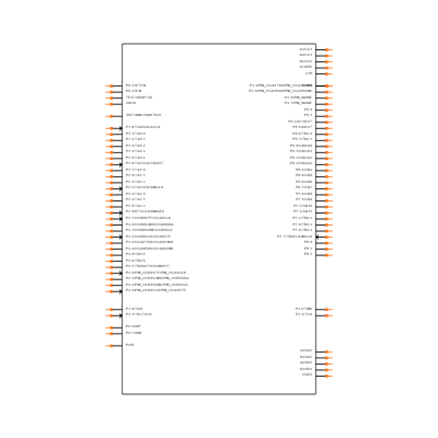 MSP430F5517IPN Symbol