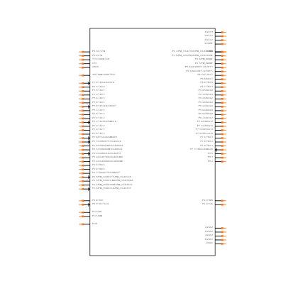 MSP430F5527IPN Symbol