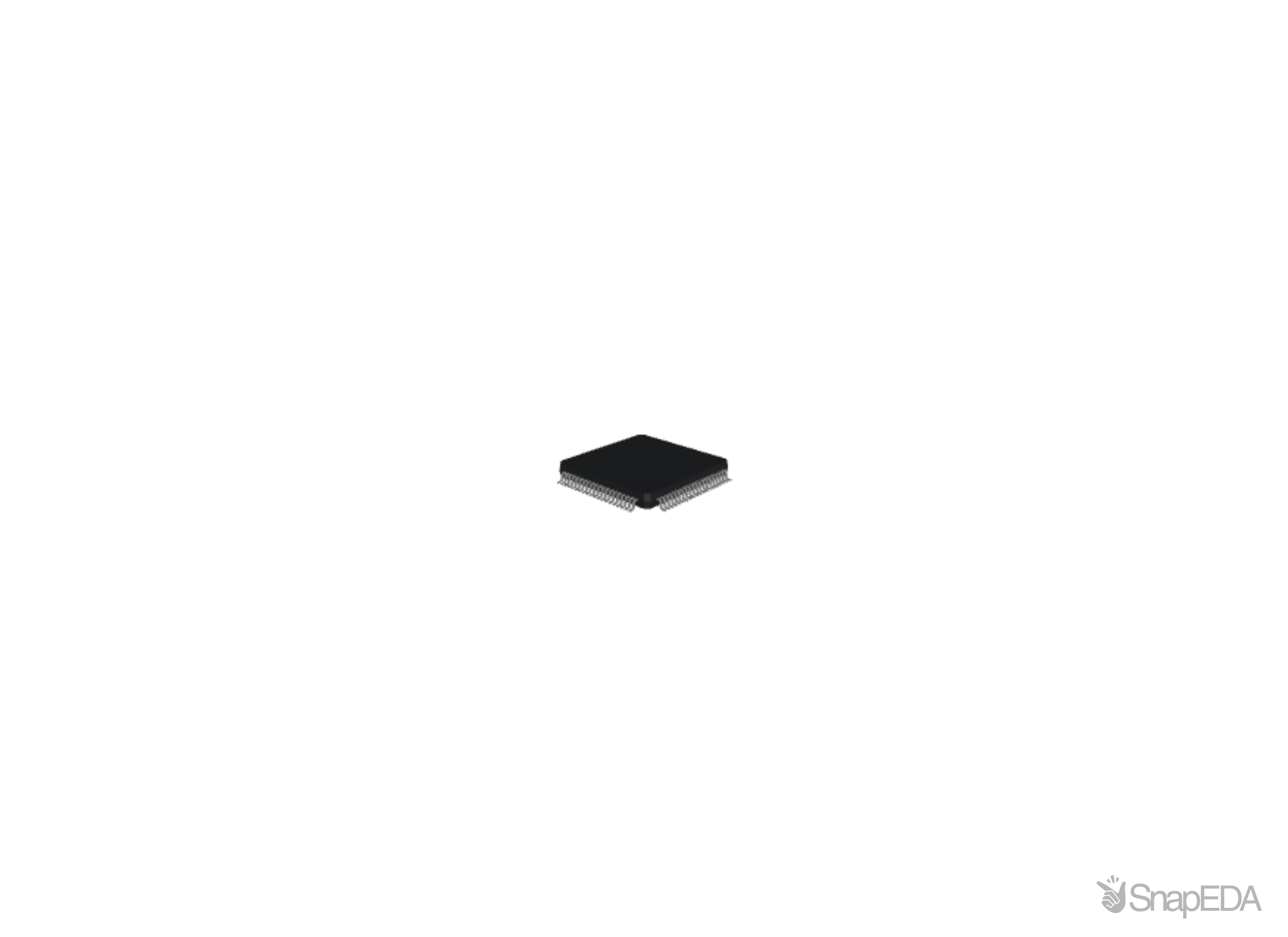 MSP430F6736IPN 3D Model