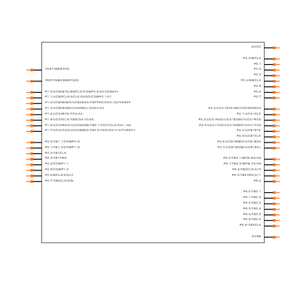 MSP430FR2153TPTR Symbol