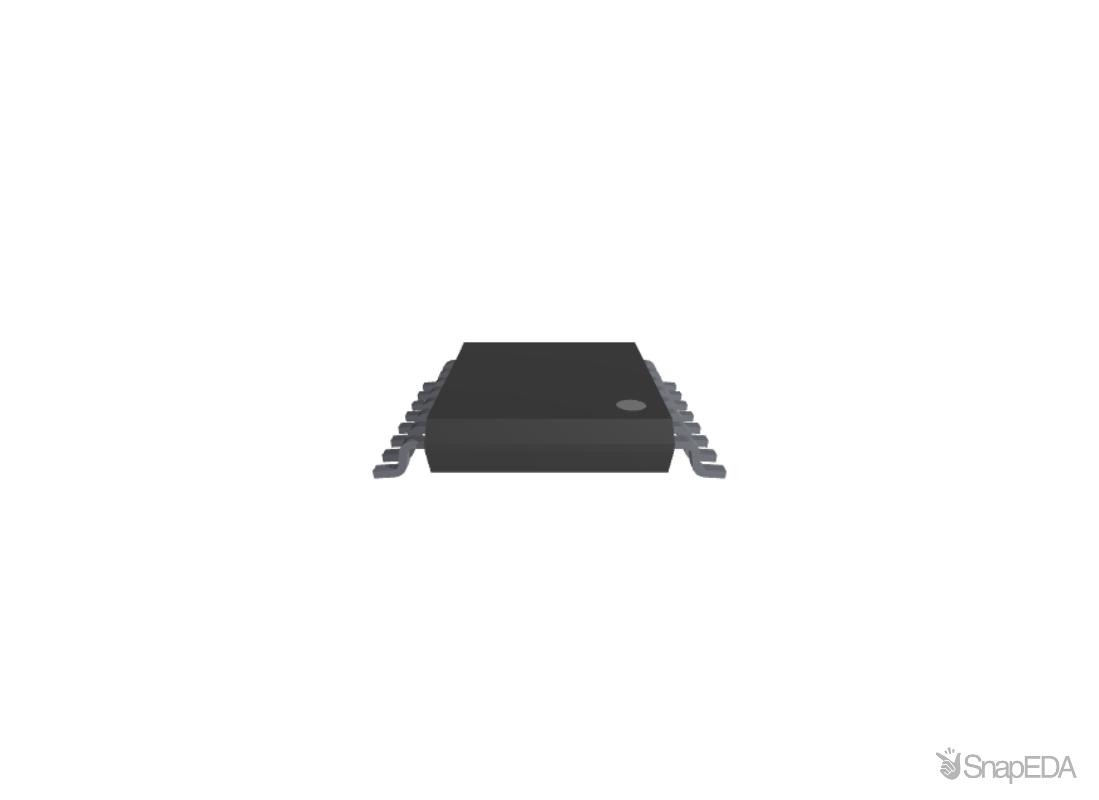 MSP430FR2512IPW16 3D Model