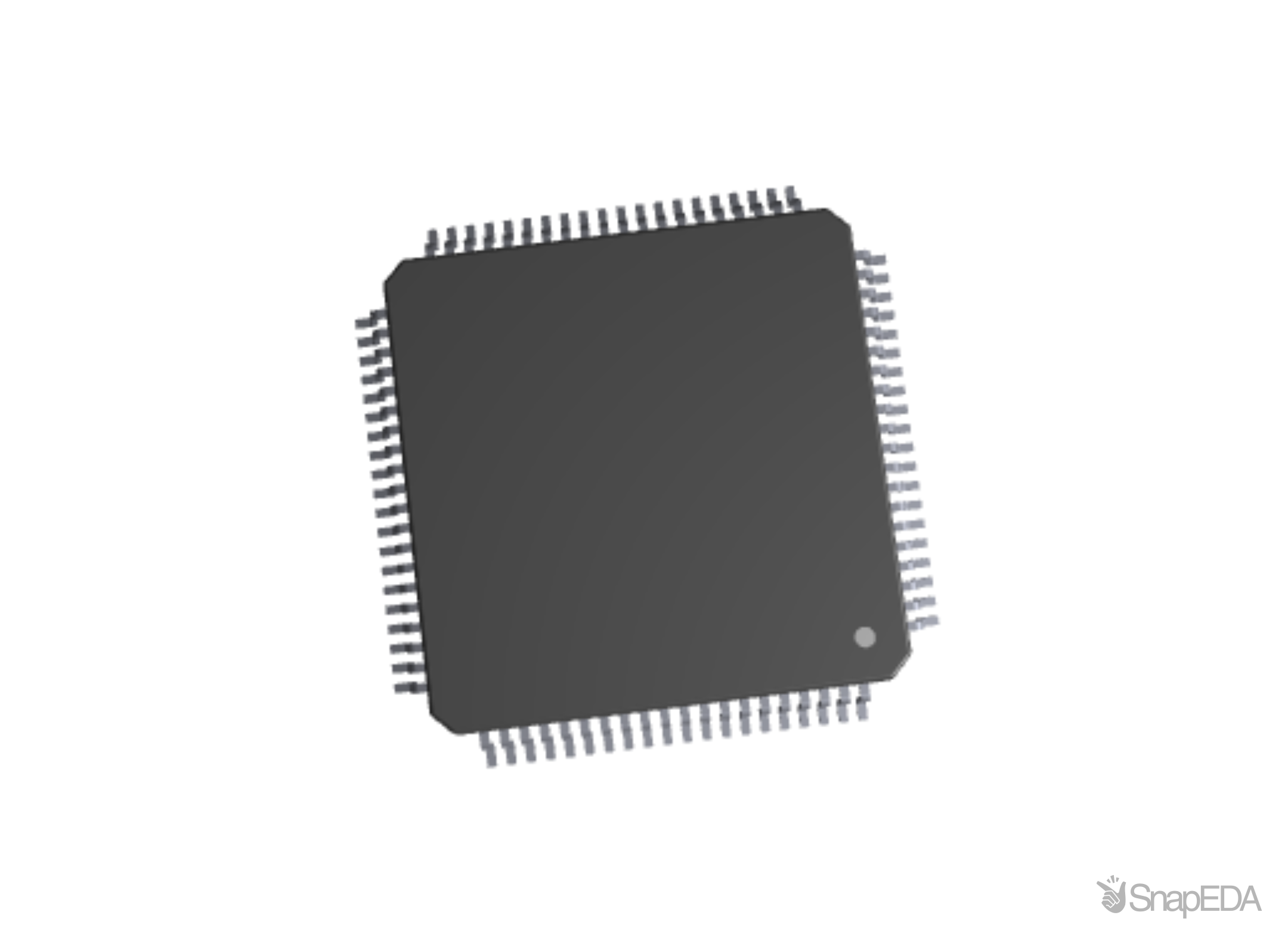 MSP430FR6043IPN 3D Model