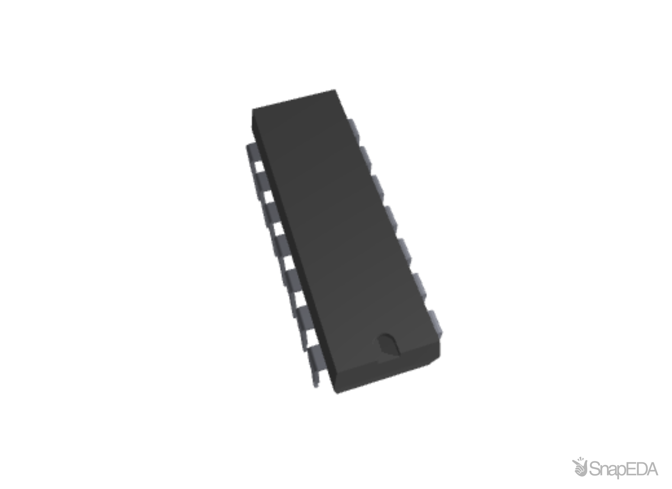 MSP430G2131IN14 3D Model