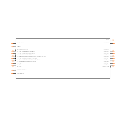 MSP430G2233IPW28R Symbol