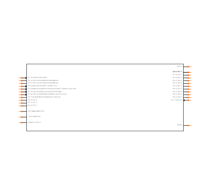 MSP430G2303IPW28R Symbol